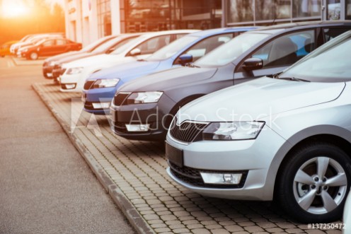 Picture of Cars in parking lot